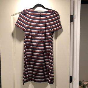 J Crew Nautical Shift Dress